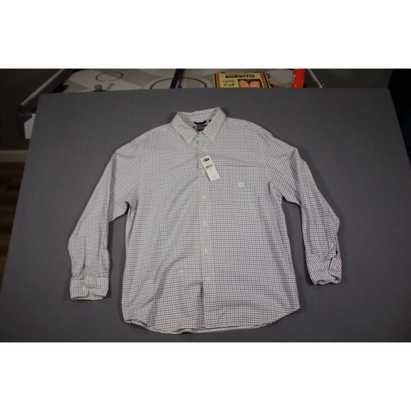 Chaps Shirt Mens XL Casual Button Down Check Long Sleeve Lot of 2 (1 New W/Tag) - Picture 2 of 16
